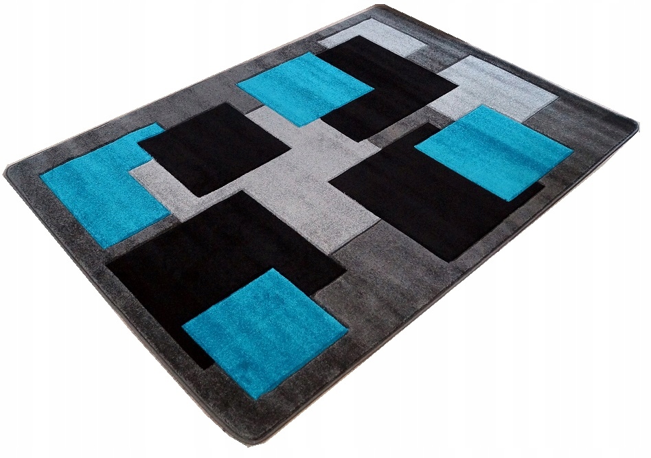 

Gruby Tkany dywan Frize 3D Fryz 140x190 #Tetris!