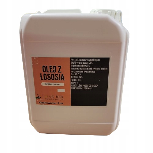 Olej z łososia 5 litr