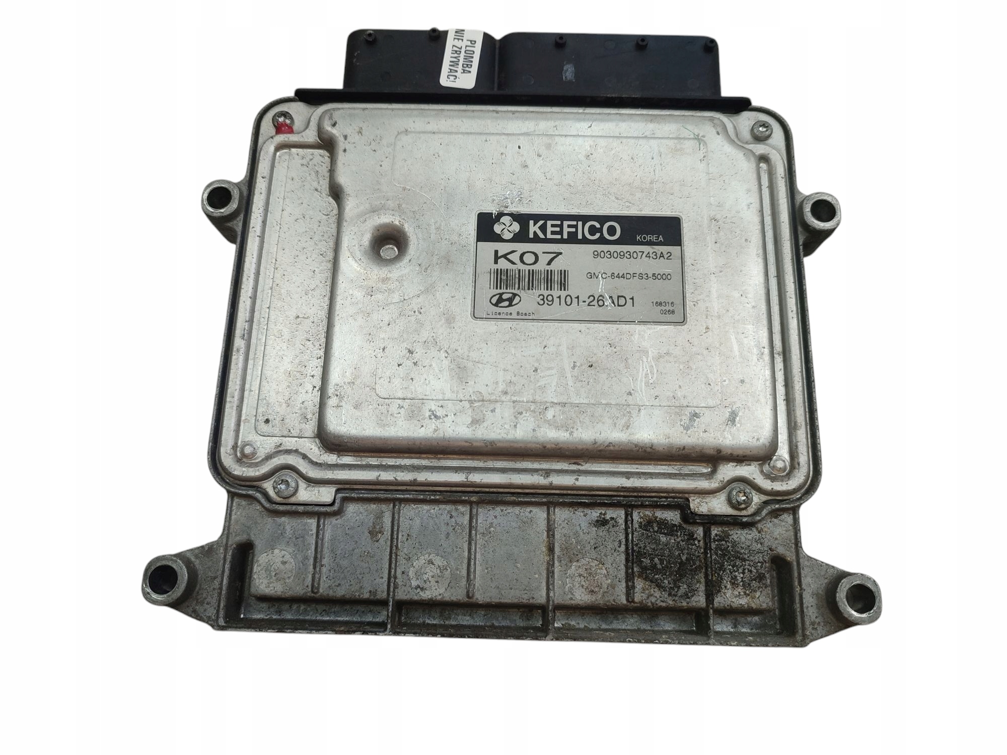 computer control unit of the engine HYUNDAI ACCENT III 1.4 petrol 39101-26AD1