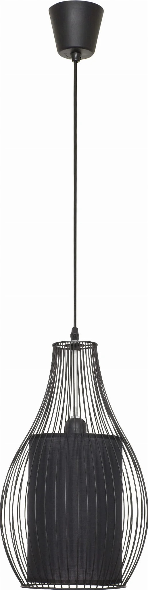Závěsná lampa Nowodvorski Camilla Black 4610