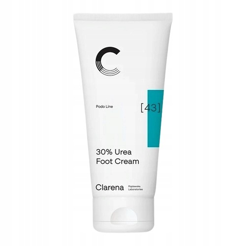 Clarena 30% Urea Foot Cream Zjemňující a hydratační krém na nohy 200 Ml