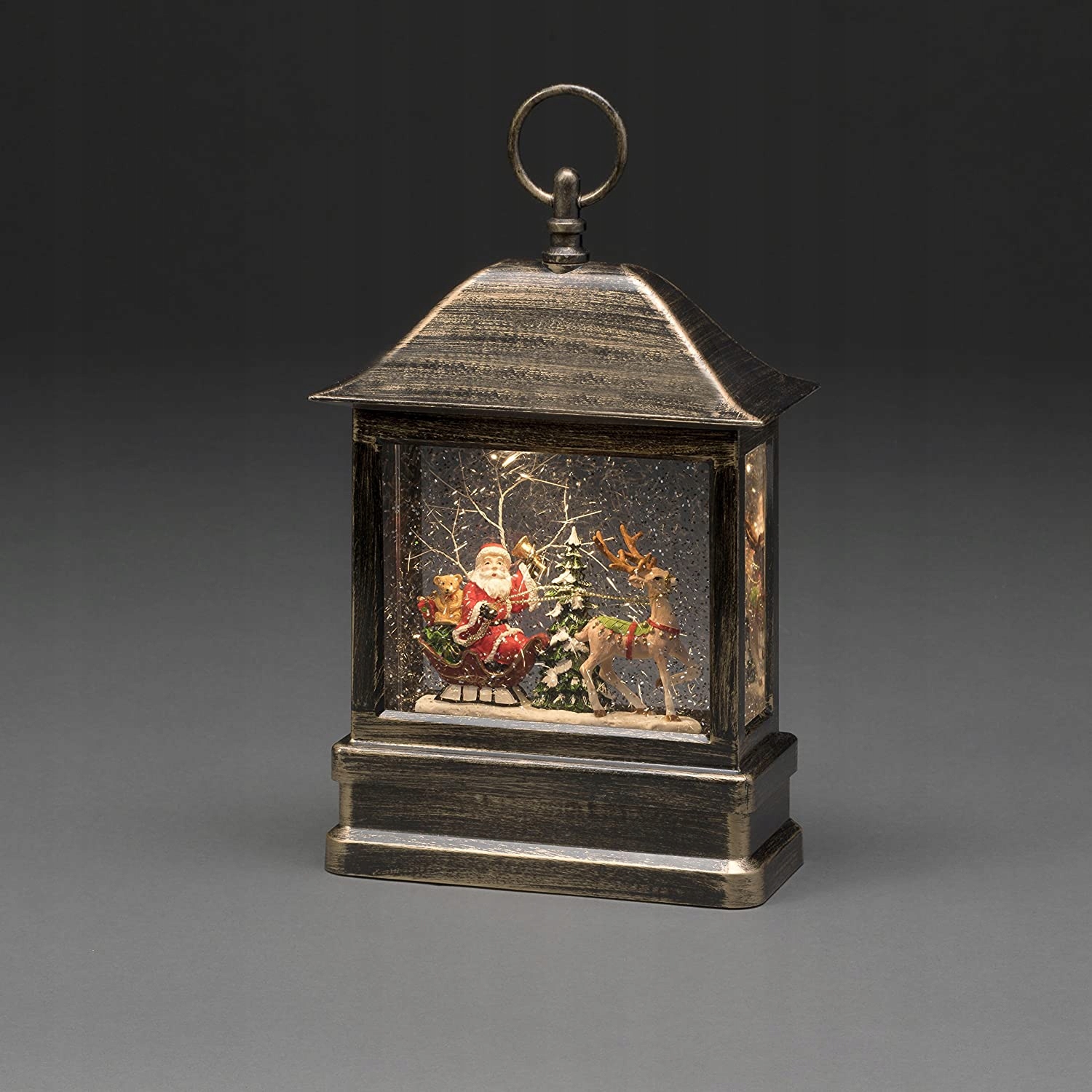 KONSTSMIDE LATARNIA ŚWIĄTECZNA KULA ŚNIEŻNA Kod producenta 34343