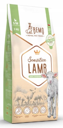 Levně Bemo Sensitive Lamb Jehněčí 3 kg Hypoalergenní krmivo pro malé psy