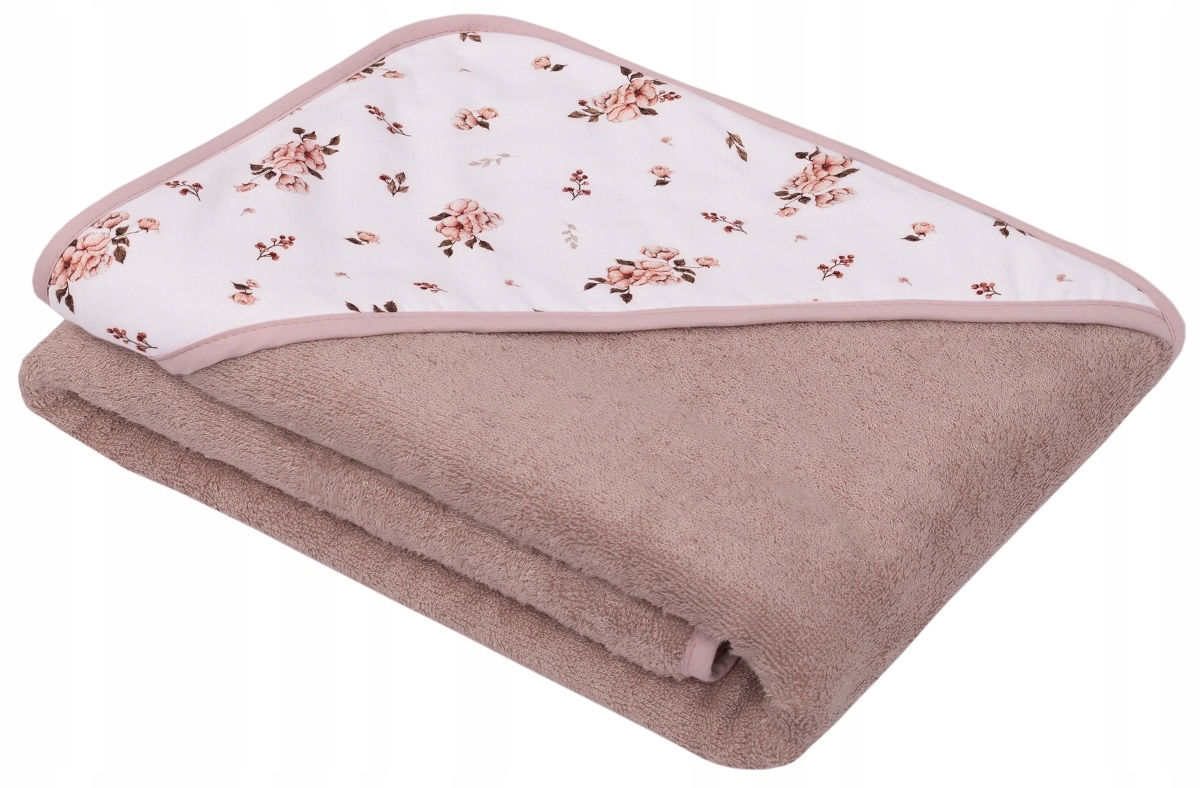OKRYCIE KĄPIELOWE RĘCZNIK 100x100 BAMBUSOWE FROTTE Marka Infantilo