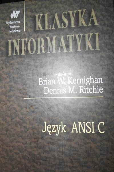 Język ANSI C Klasyka Informatyki Brian W