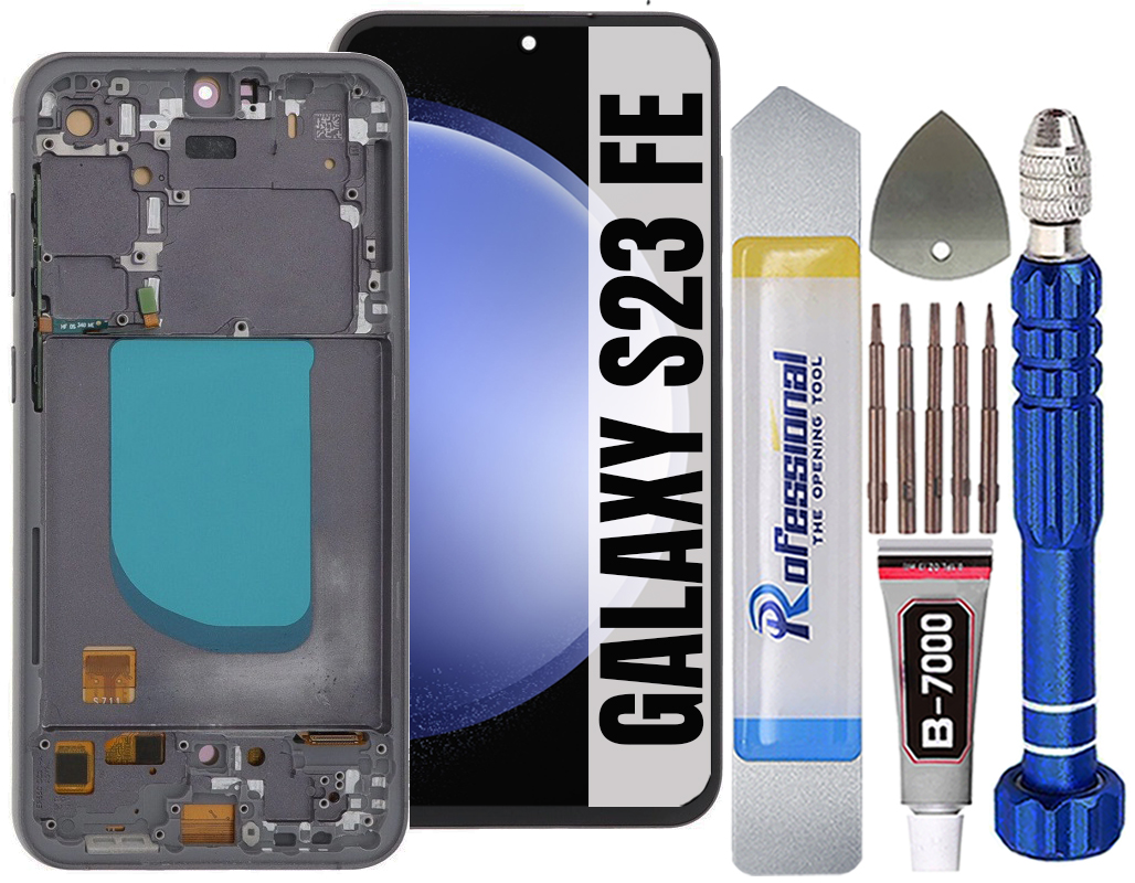 Displej Pro Samsung Galaxy S23 Fe S711 Oled Plný (full) Displej Rámeček