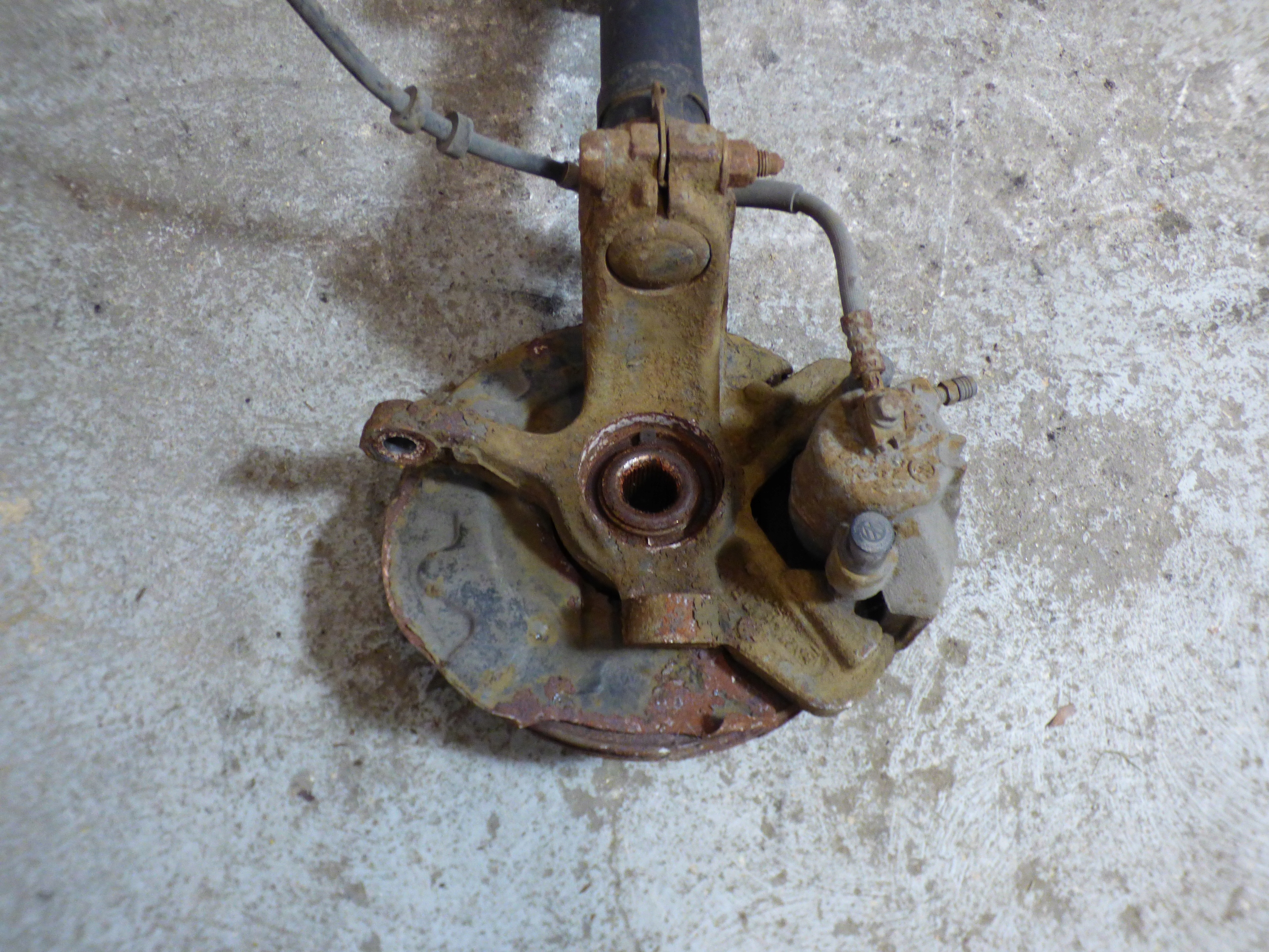 McPherson swing shock absorber left SKODA FABIA III 1.4TDI