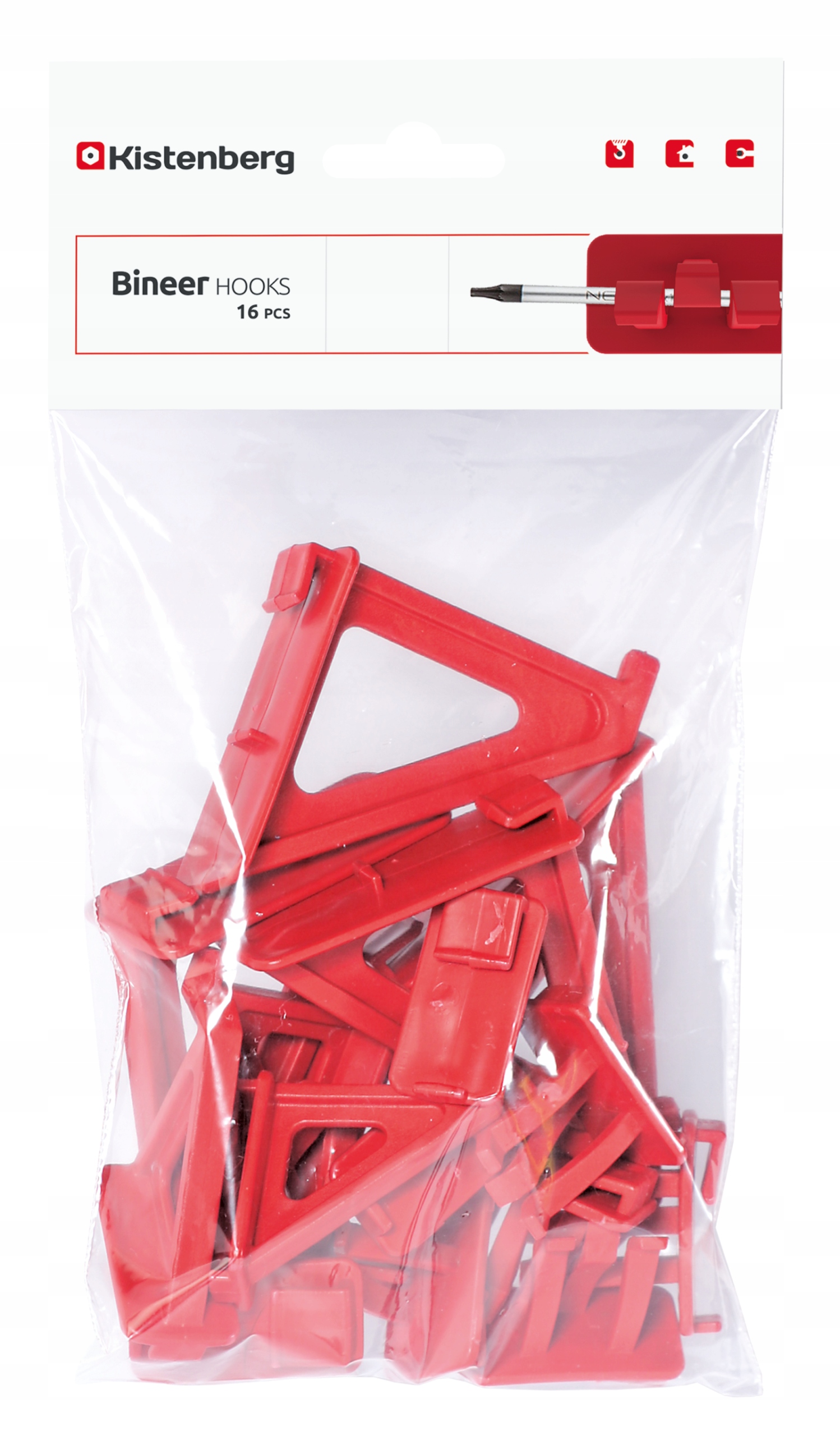 ZESTAW WIESZAKÓW DO TABLICY NARZĘDZIOWEJ BINEER 16