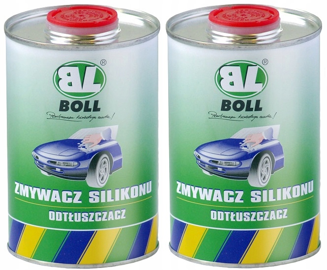 BOLL ZMYWACZ 1L DO SILIKONU TŁUSTYCH PLAM ZABRUDZEŃ ODTŁUSZCZACZ 2 SZTUKI