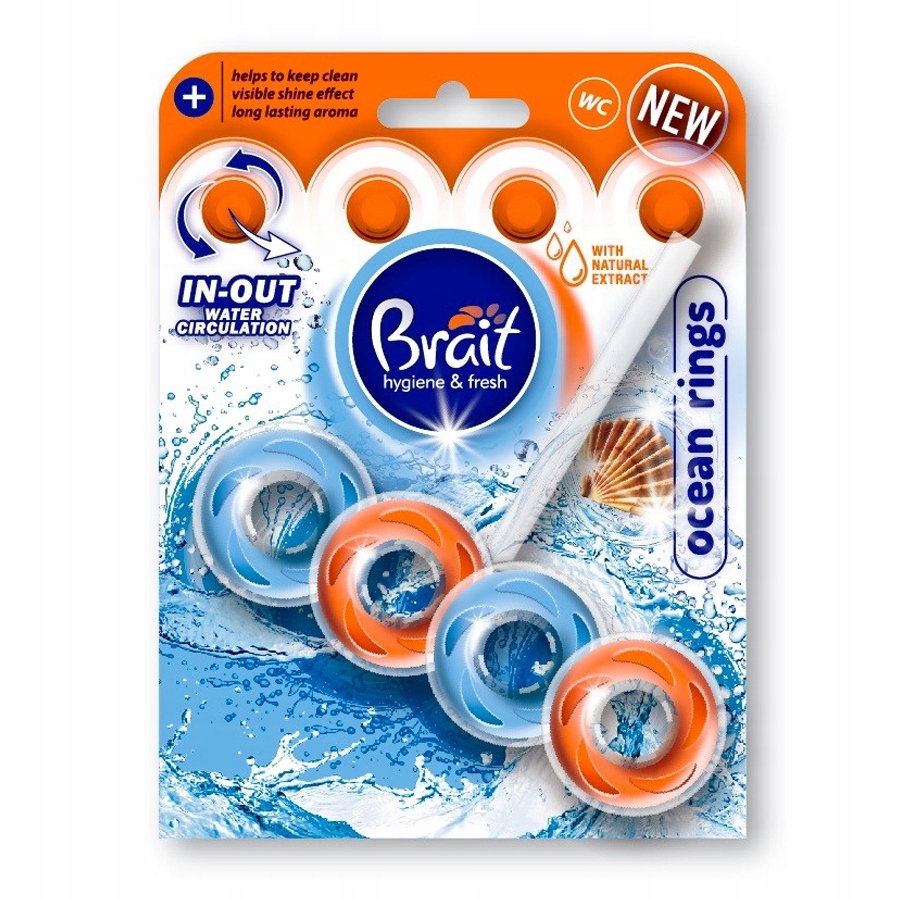 

Brait Wc Zawieszka Toalety Rings Ocean 40G