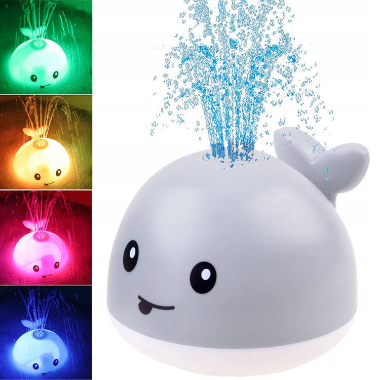 FONTANNA ZABAWKA DO KĄPIELI TRYSKAJĄCY WIELORYB Marka inna