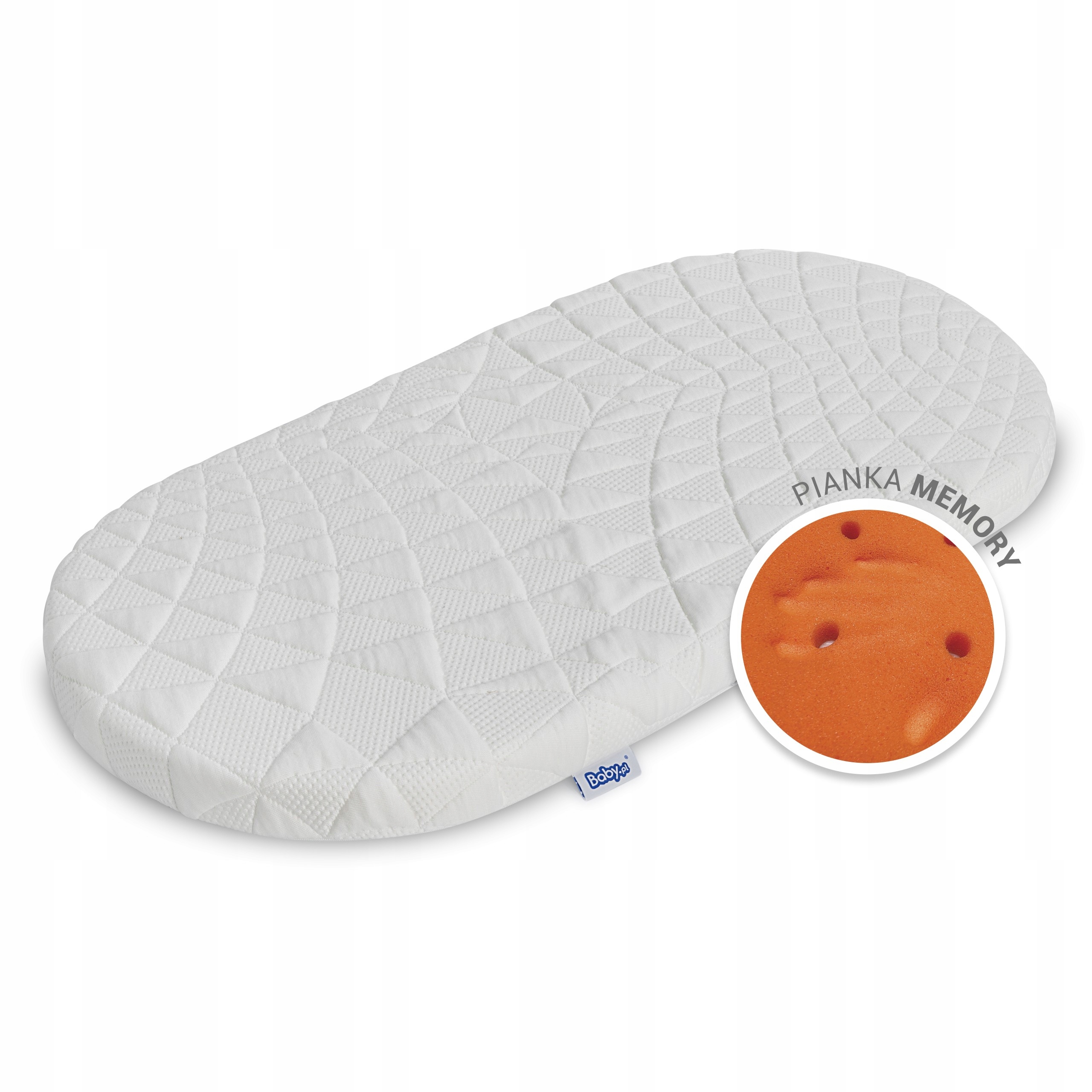 

Materac Memory do wózka gondoli 76x36x3