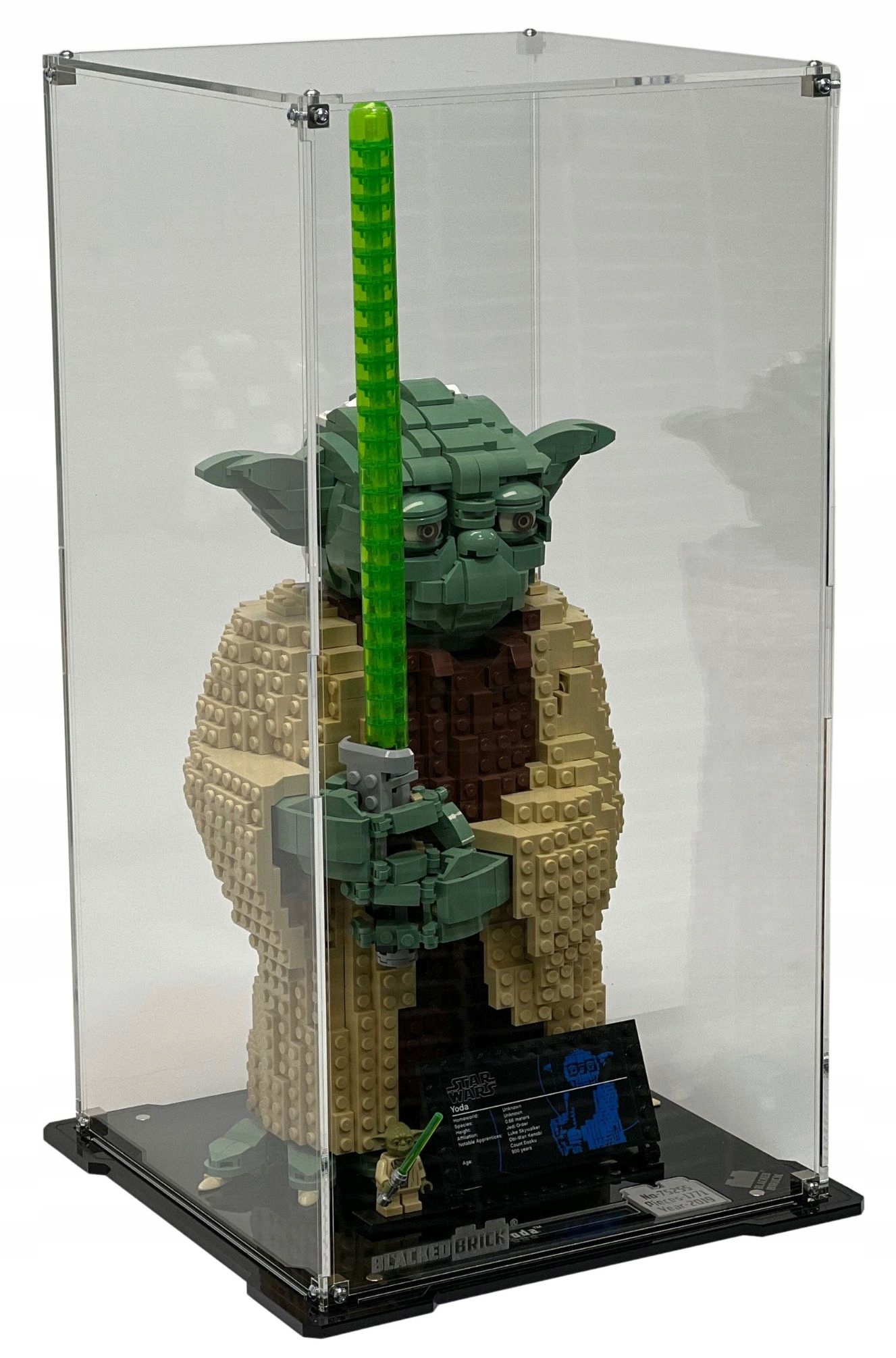 Vitrína Blacked Brick pre Lego 75255 Star Wars Yoda