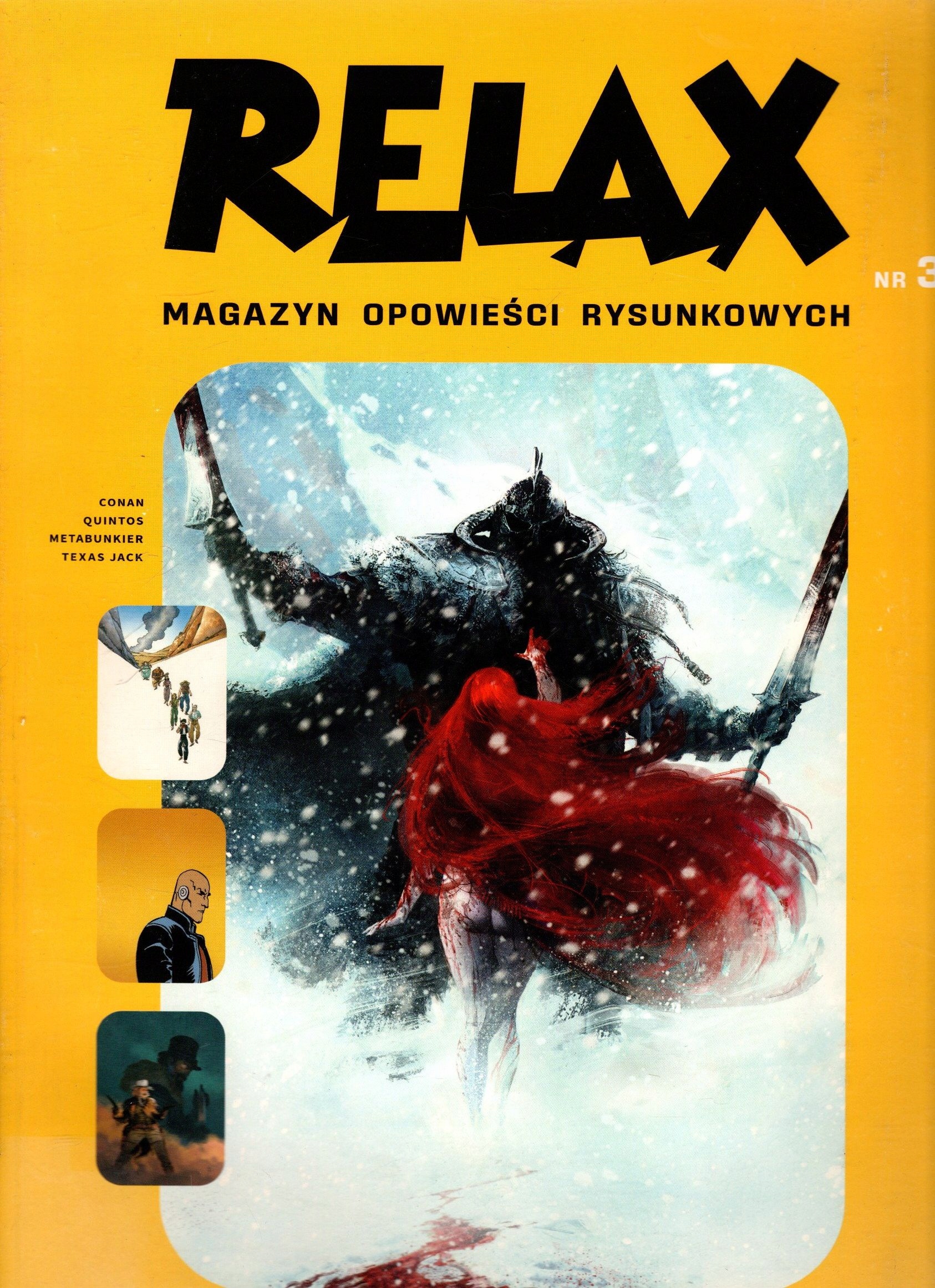 Relax Magazyn opowieści rysunkowych nr 32 1/2020