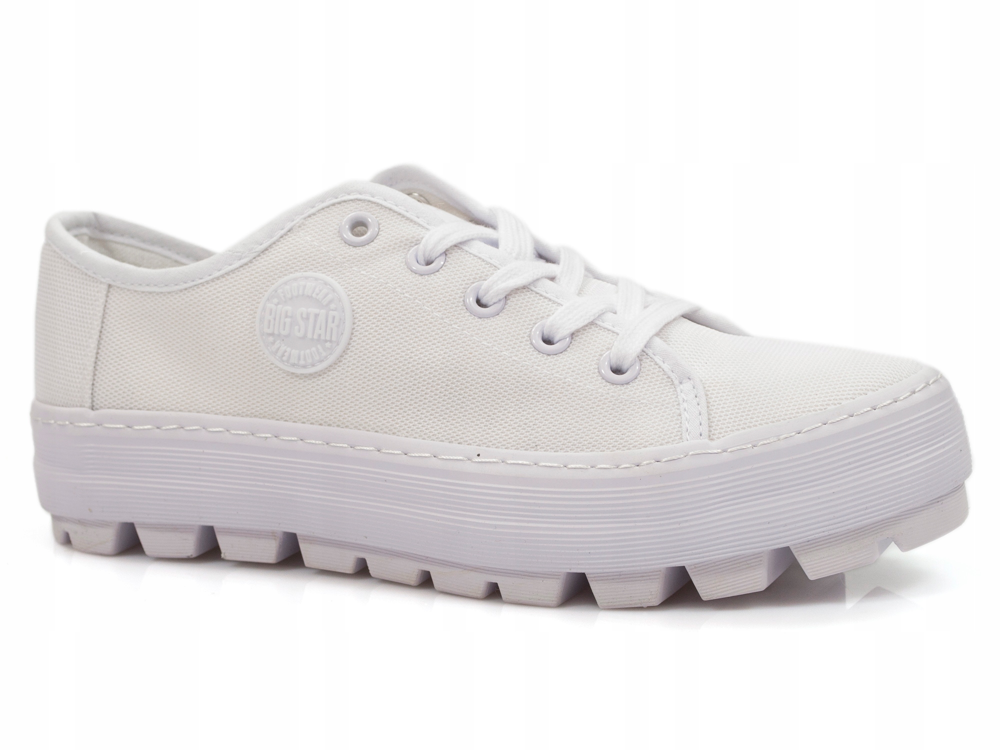 

trampki na platformie Big Star tekstylne Sneakersy