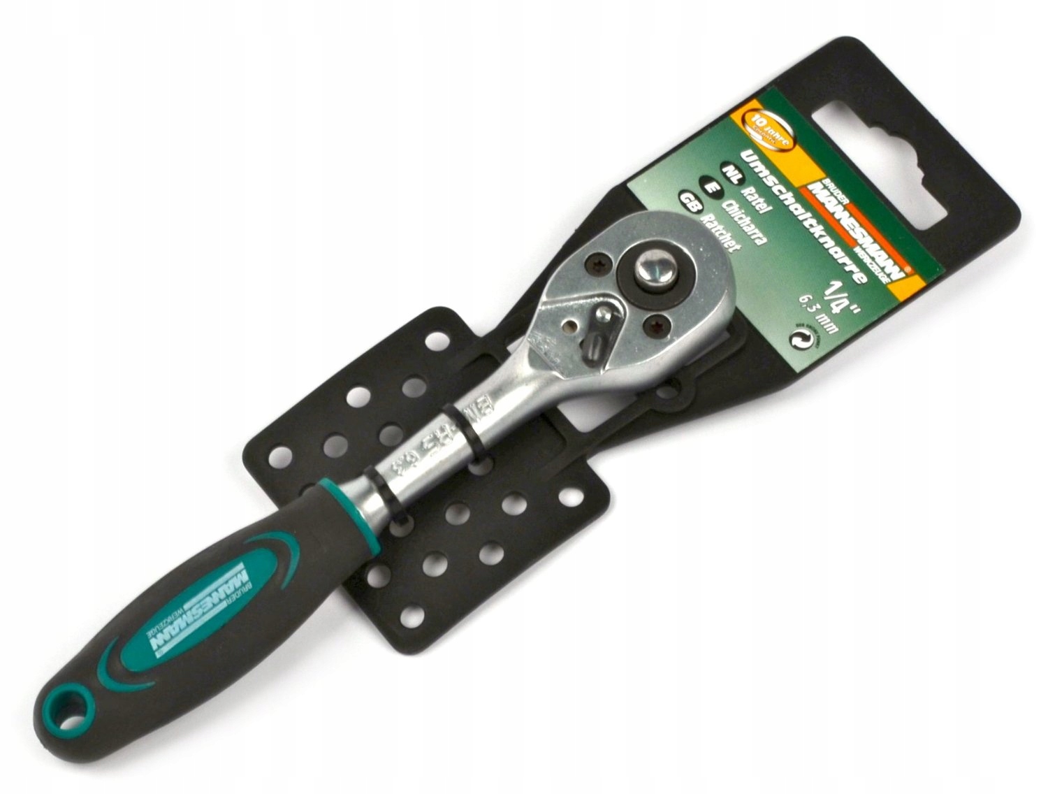 GRZECHOTKA 1/4' KLUCZ stal CV - Mannesmann