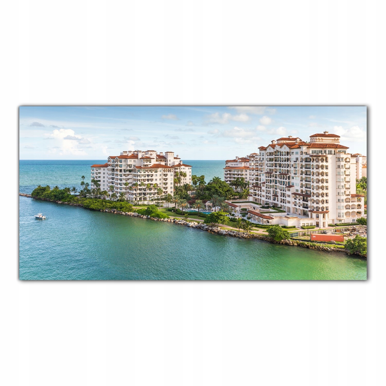 Miami Město Usa 140x70 Ochranný kuchyňský panel