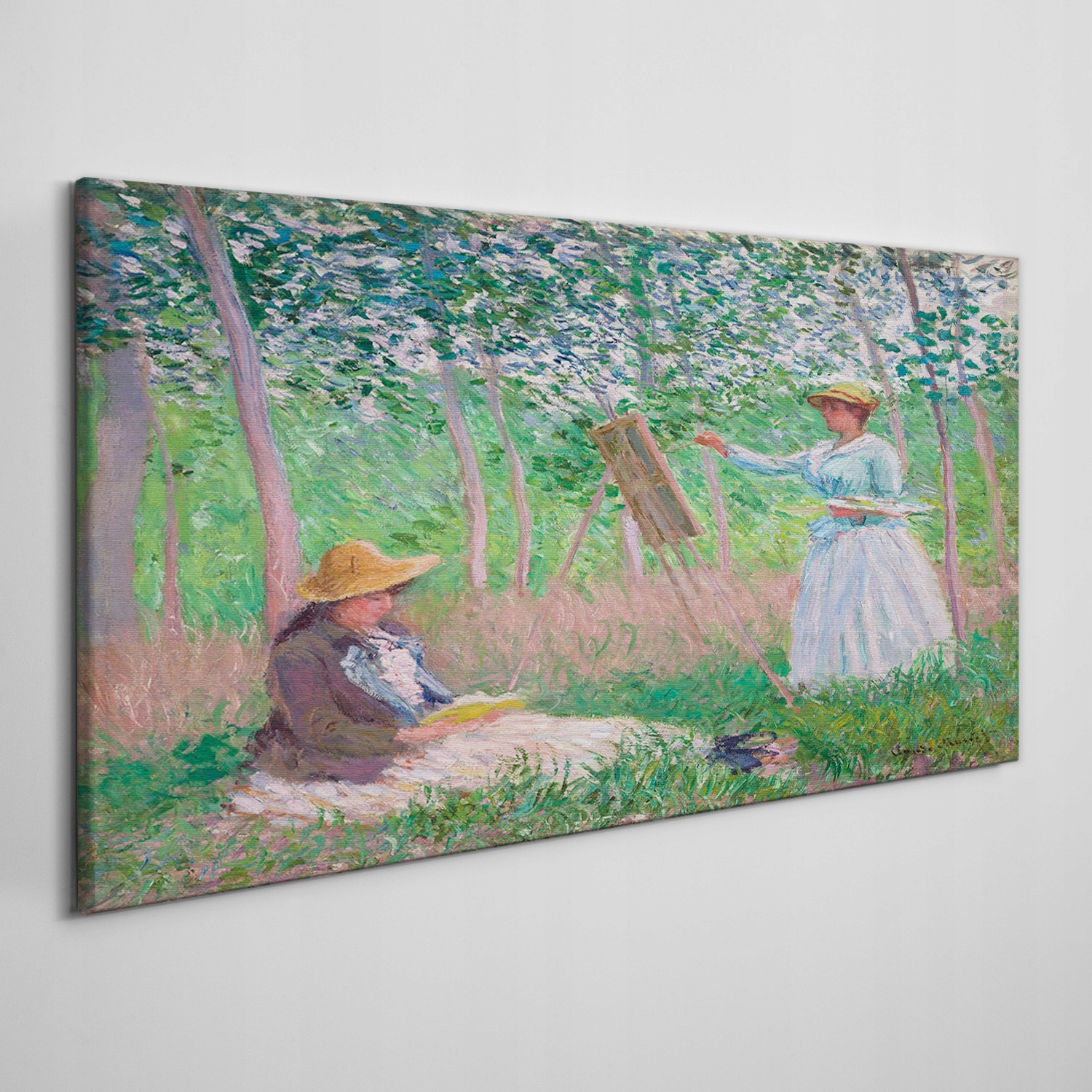 

Obraz na płótnie Kobieta z parasolem Monet 140x70