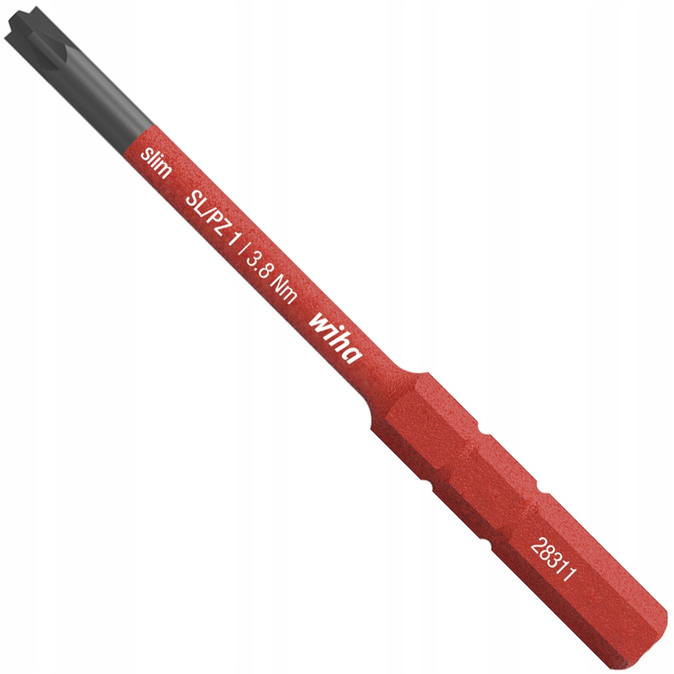 

Wiha Bit Izolowany slimBit Electric SL/PZ1 x 75 mm