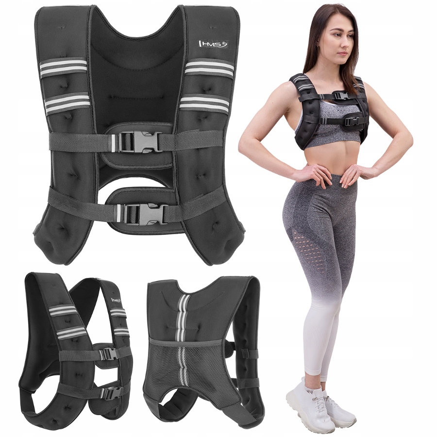 Tréninková Vesta Se Zátěží Pro Cvičení 8KG Fitness Pro Přítahy