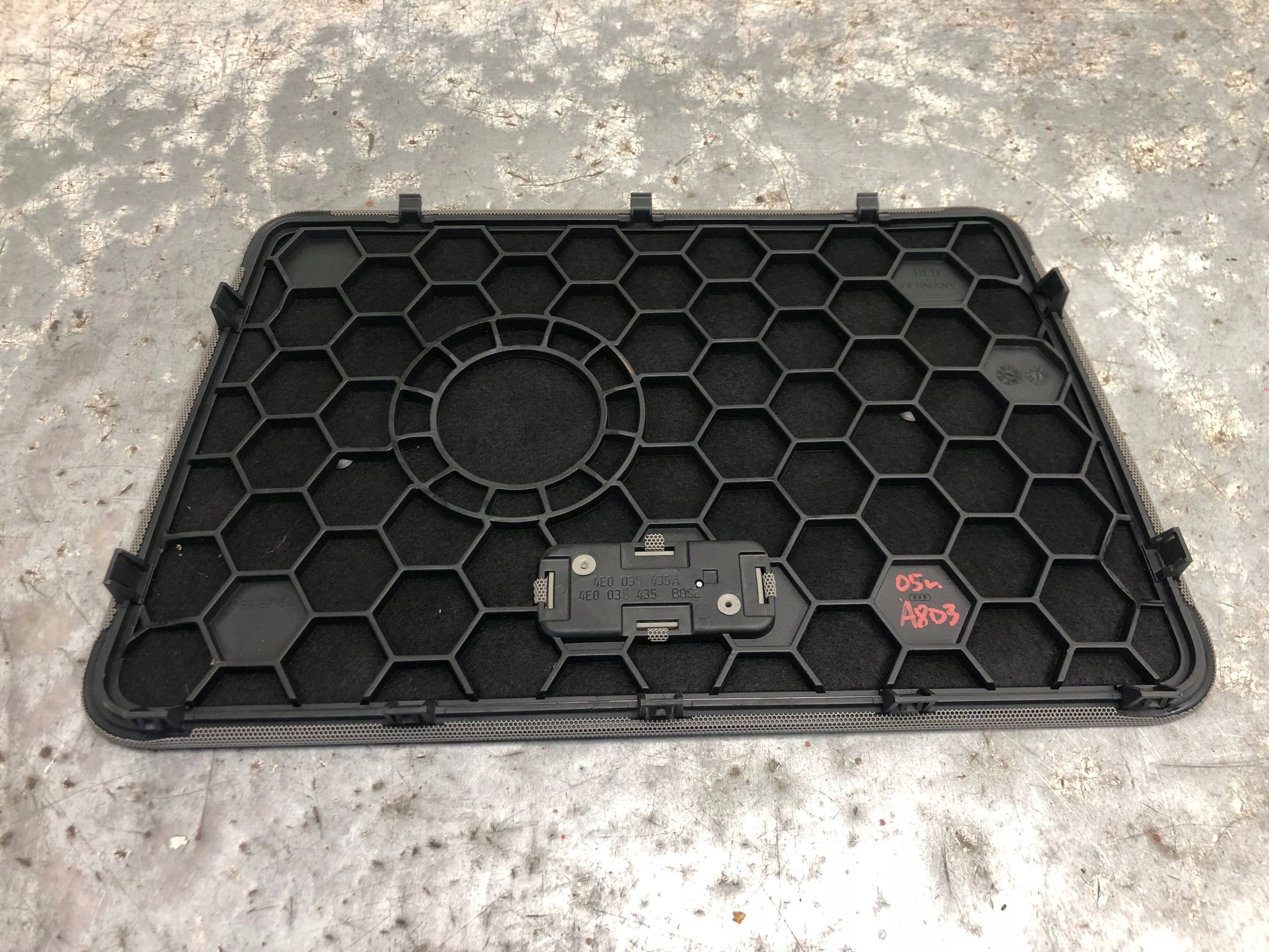 de couverture Couverture du haut parleur BOSE AUDI A8 D3 4E0035435