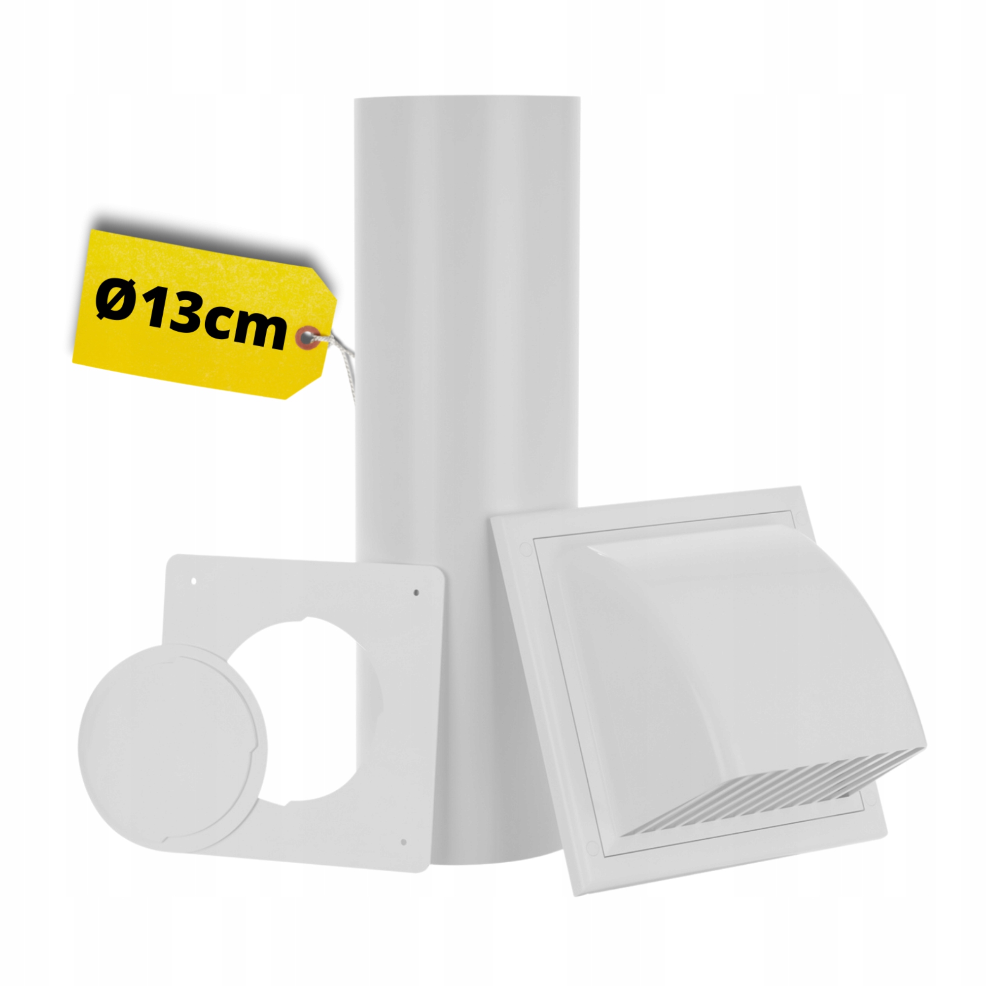 Průchodka pro vyvedení trubky klimatizace 13 cm