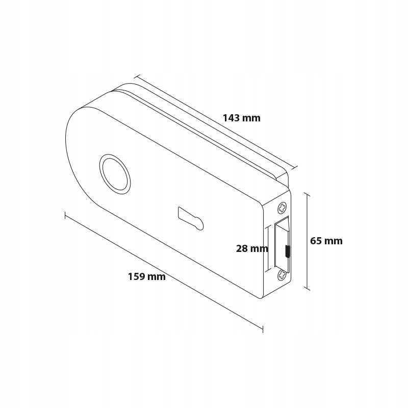 ZESTAW OKUĆ OKRĄGŁE do drzwi szklanych STAL NIERDZEWNA CZARNE do WC Marka Metal-Bud