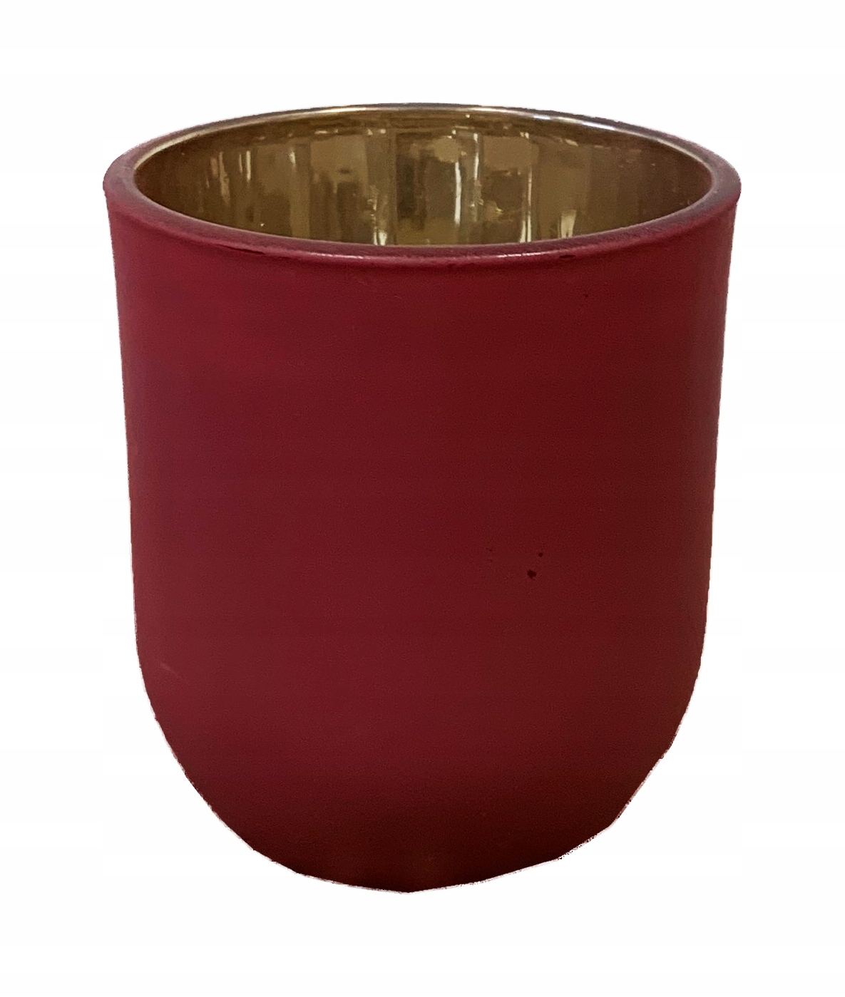

Świecznik Szklany Cylinder Glamour Na Tealight
