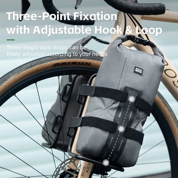 Rockbros Front Fork Rack Cargo Bag H101+W013