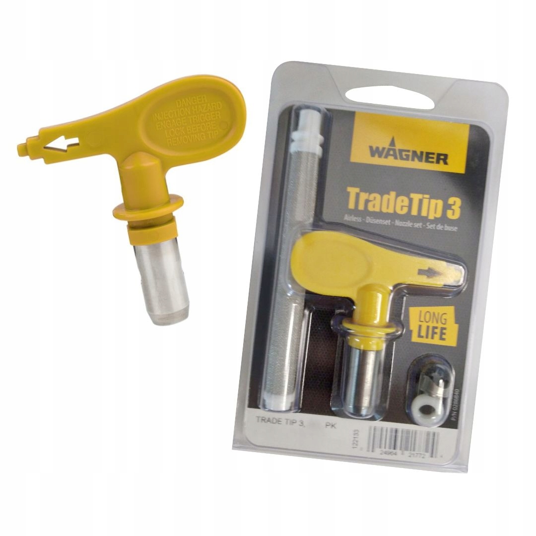 Tryska Wagner Hydrodynamická Tryska Žlutá Tryska 331 Tradetip 3 S Filtrem