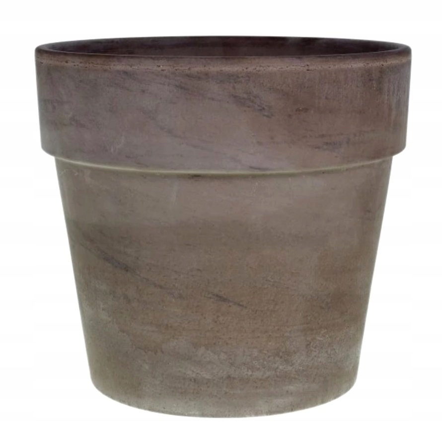 

Doniczka ceramiczna z gliny prosta Bazalt 19cm