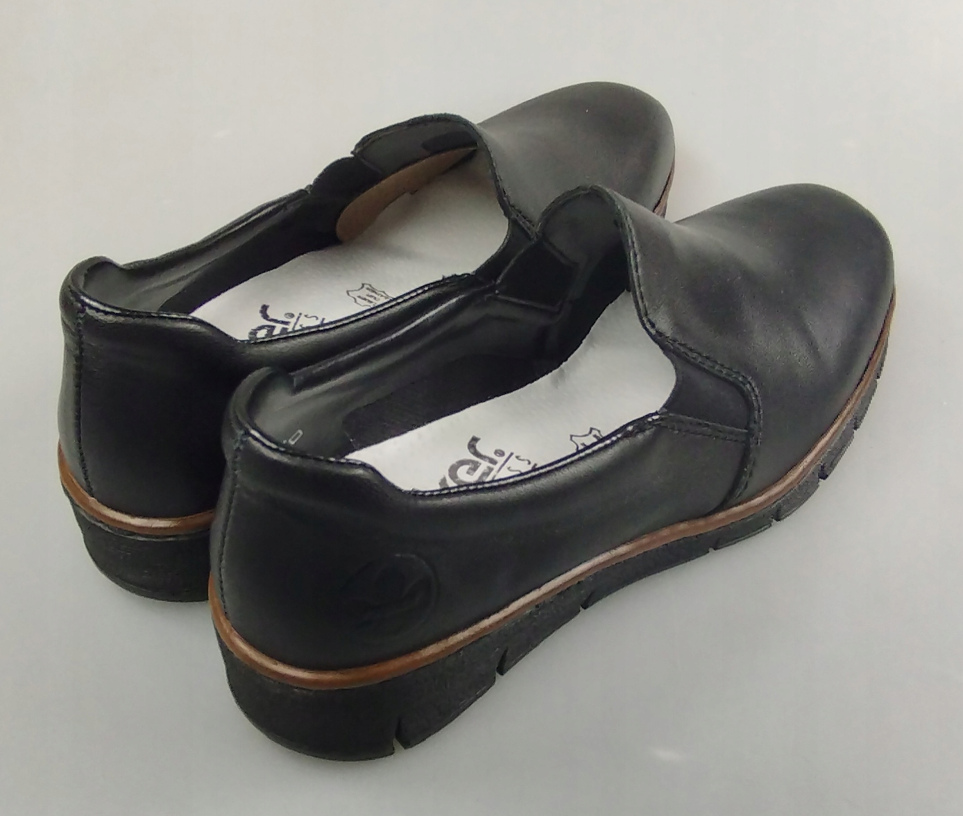 RIEKER PÓŁBUTY 53766-01 BLACK r36 Rozmiar 36