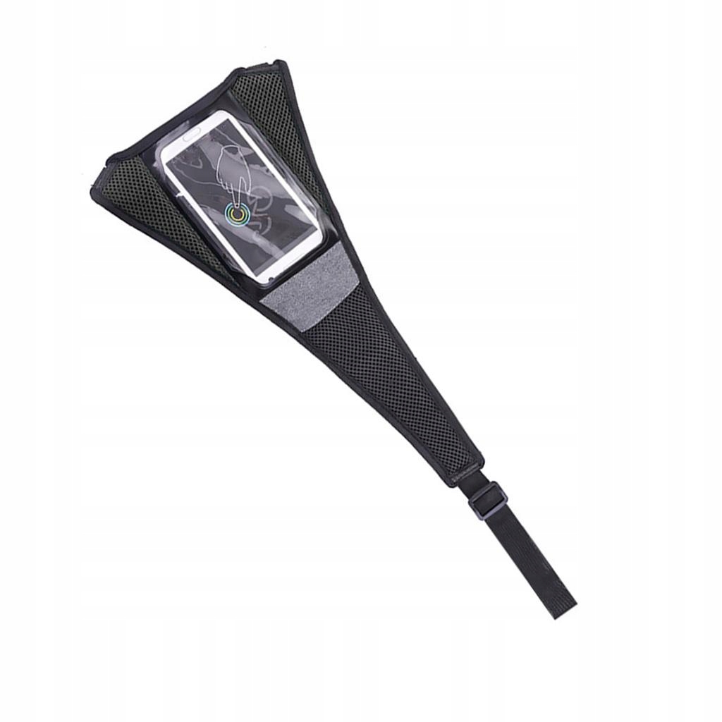 Sweat Net Catcher Sweat Absorb Cover Belt Strap Net For Indoor Black