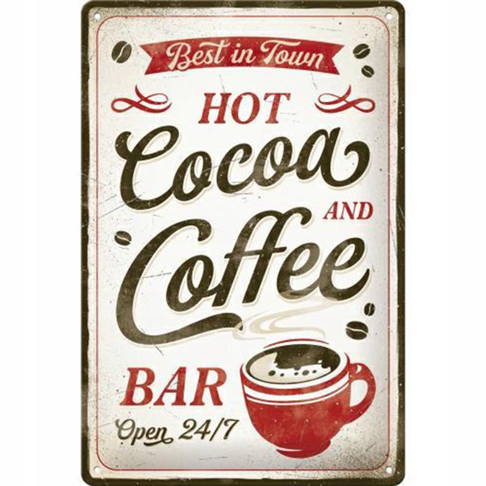

Plakat 20X30 Hot Cocoa Coffee Kawiarnia