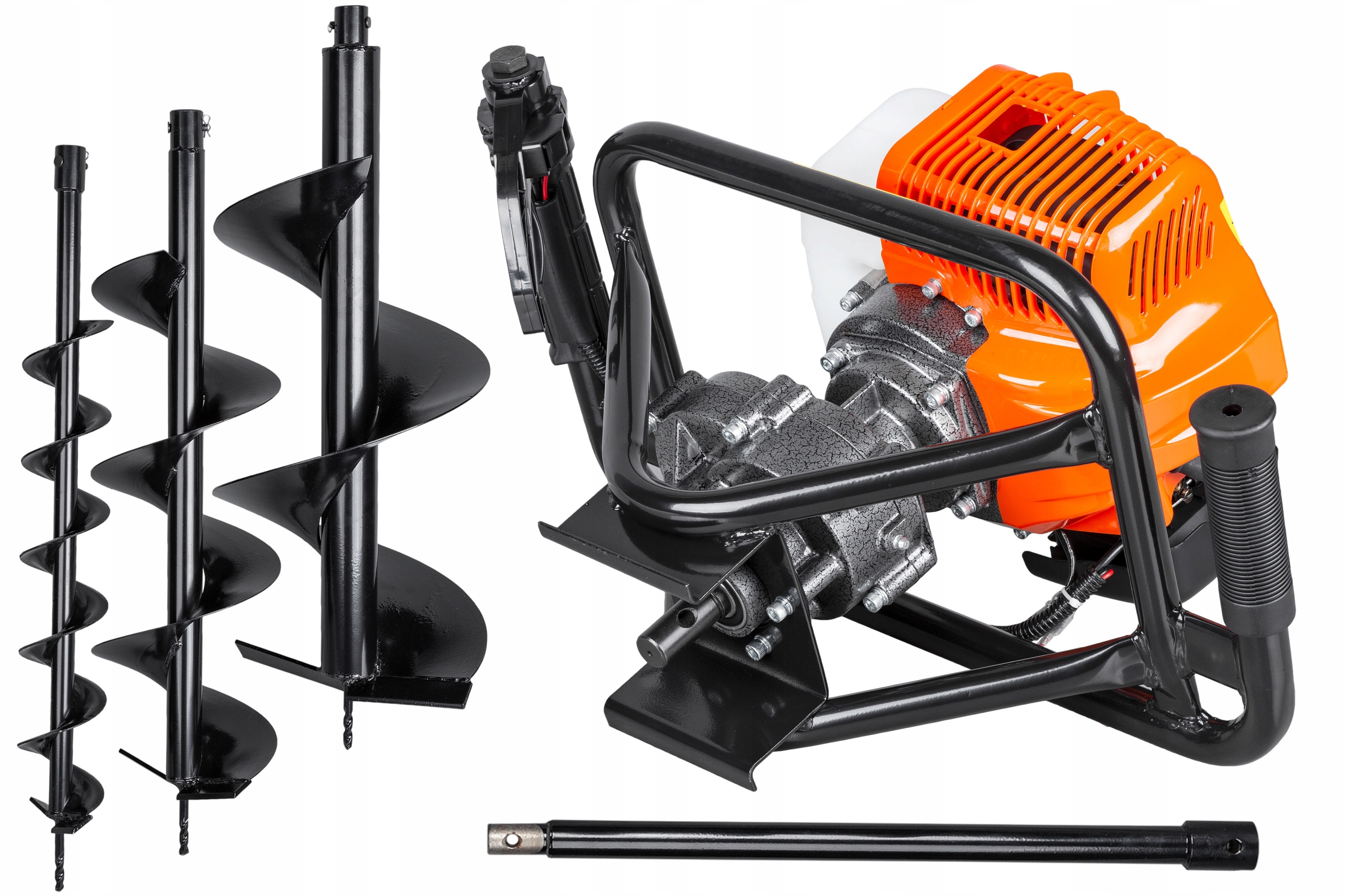 WIERTNICA GLEBOWA ŚWIDER SPALINOWY DO GLEBY ZIEMI 3 WIERTŁA PRZEDŁUŻKA MOC Moc silnika spalinowego 6.7 KM