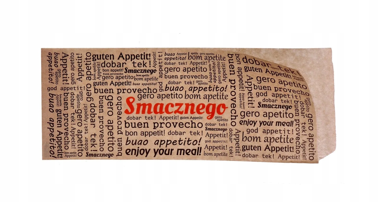 

Torebka Hot-dog amerykański brązowa nadruk 200szt.