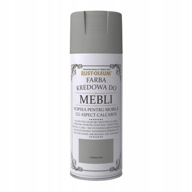 

Farba Kredowa Do Mebli Rustoleum Spray Szary Jasny