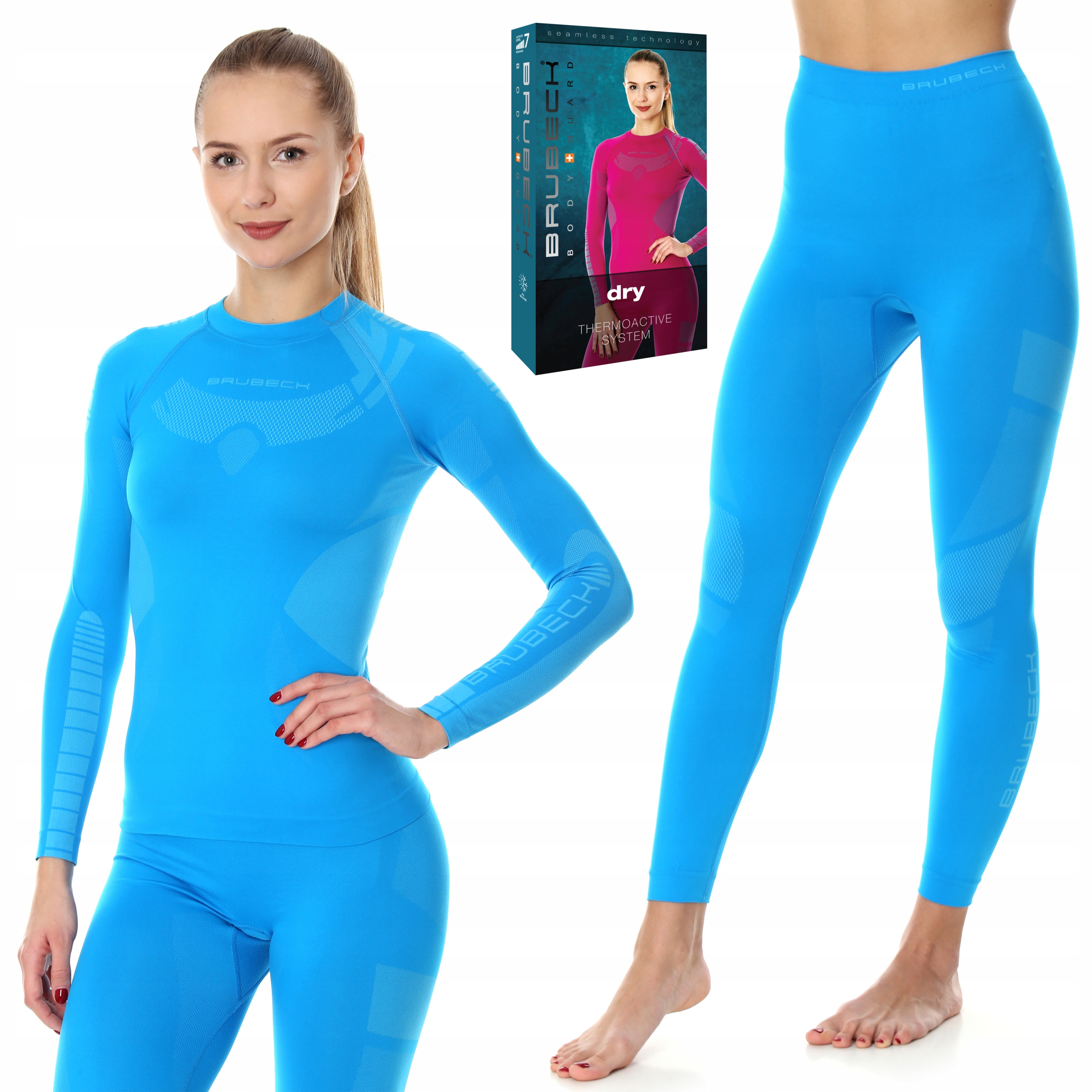 

Bielizna damska Termoaktywna Brubeck Dry zestaw XL