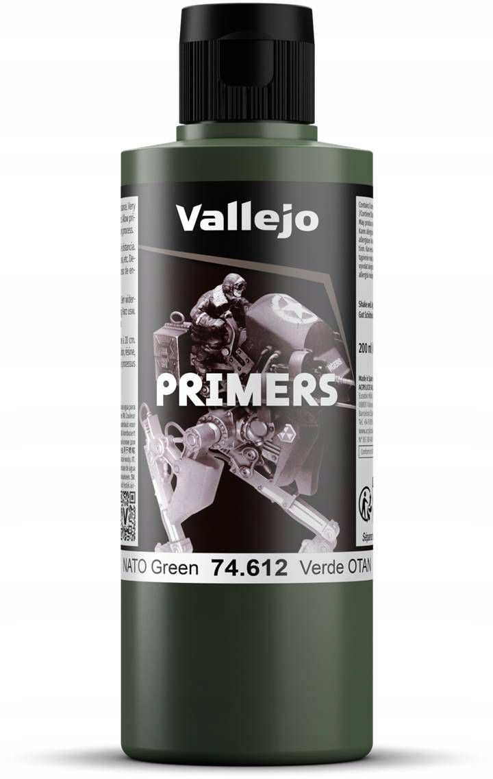 Vallejo: 74.612 Základové Barvy Nato Green (200 ML)