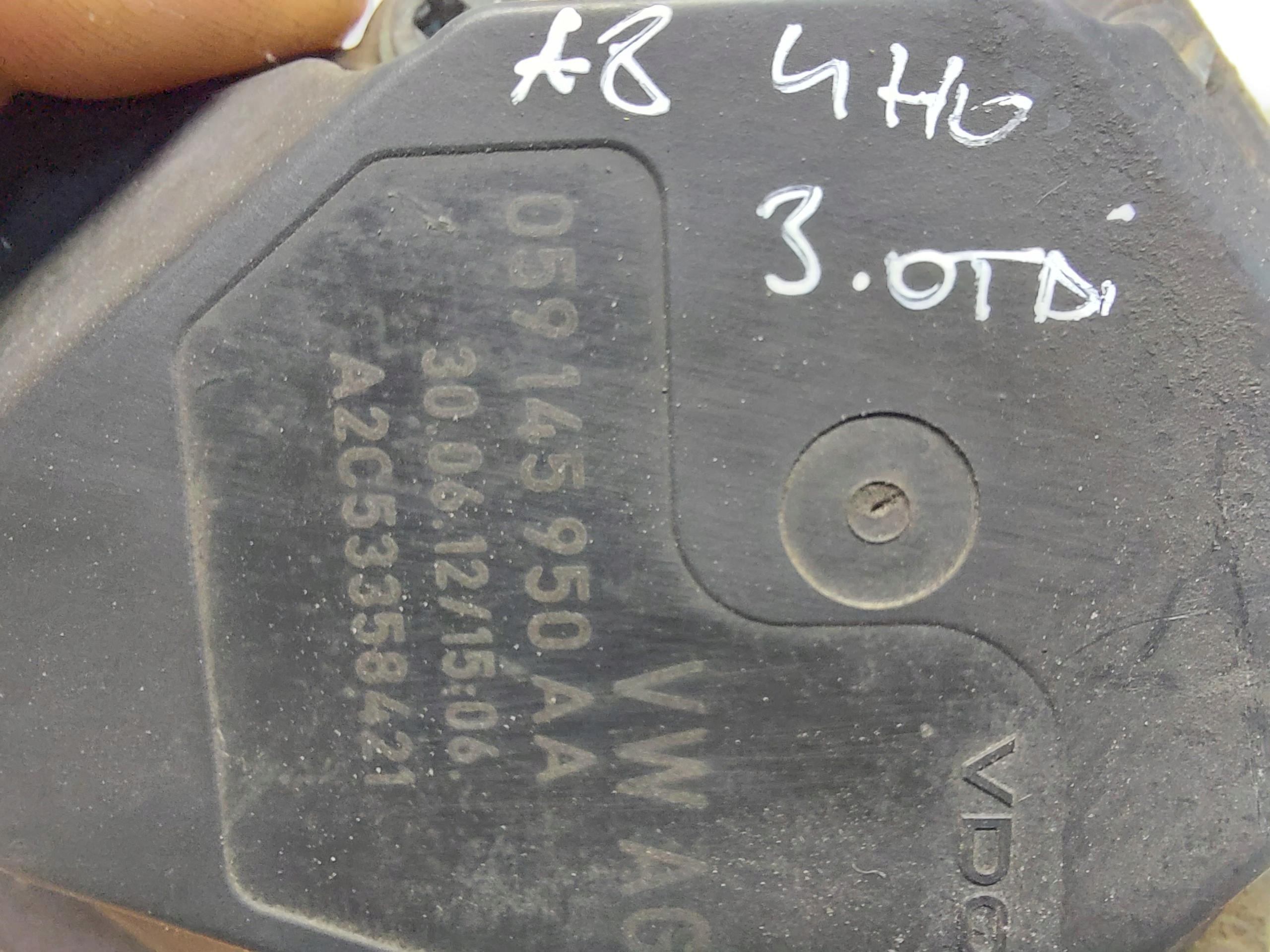 Audi A8 D4 4H 2012 throttle flap air 3.0 tdi 059145950aa