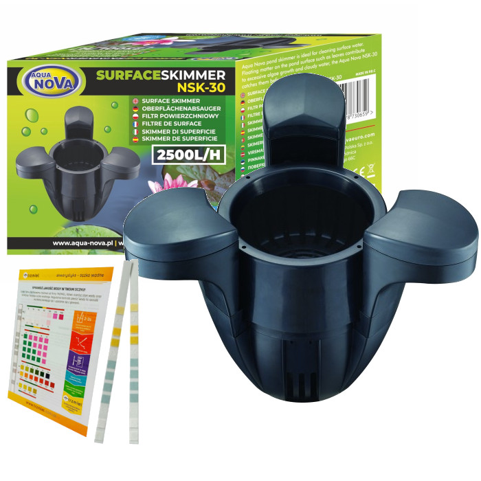 Filtr Skimmer Z Pompą Do Oczka 2500L/H