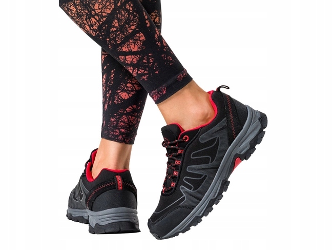 BUTY TREKKINGOWE DAMSKIE GÓRSKIE TURYSTYCZNE SPORTOWE SOFTSHELL LEKKIE r 41