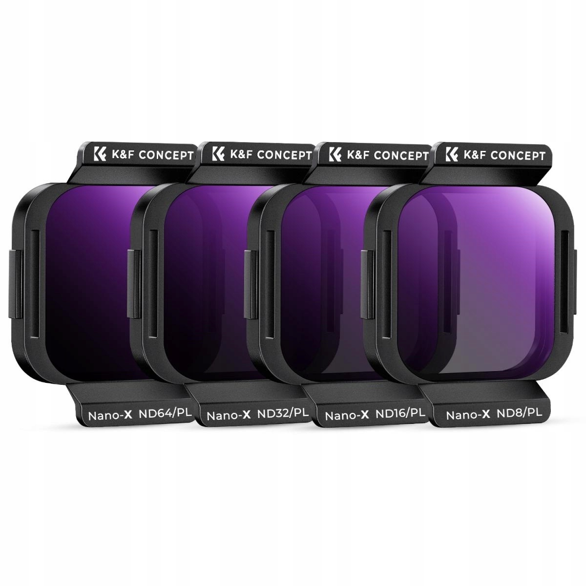 Zestaw 4 filtrów Nd/pl K&f Concept do drona Dji Flip