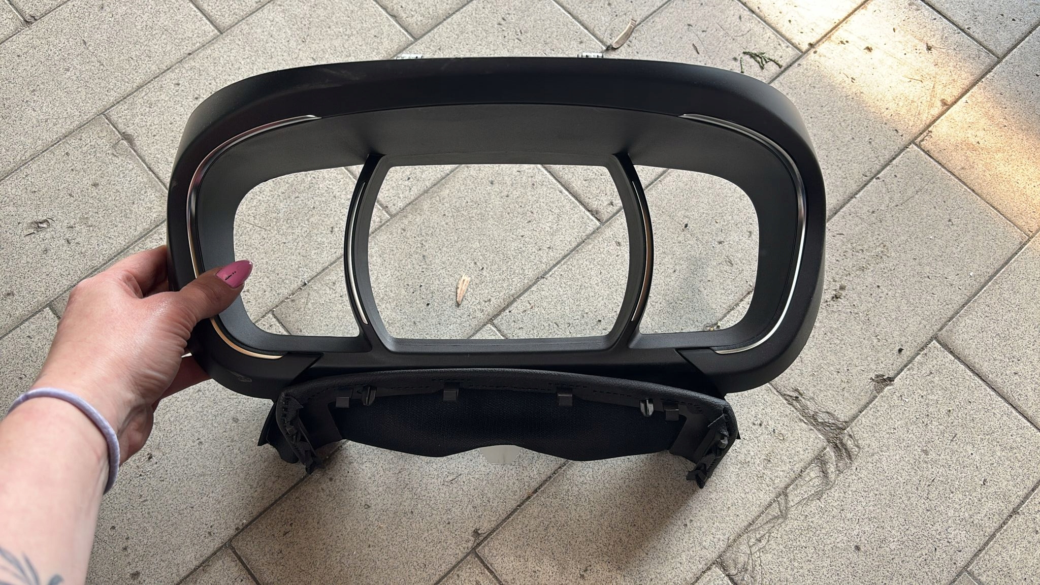 cover instrument panel frame RENAULT SCENIC IV 682402941R