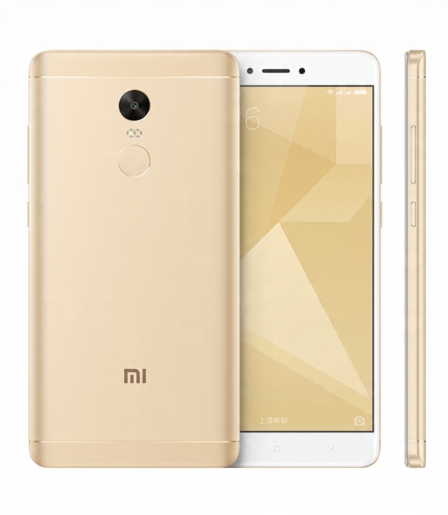 

Smartfon Xiaomi Redmi Note4X Złoty 4/64GB