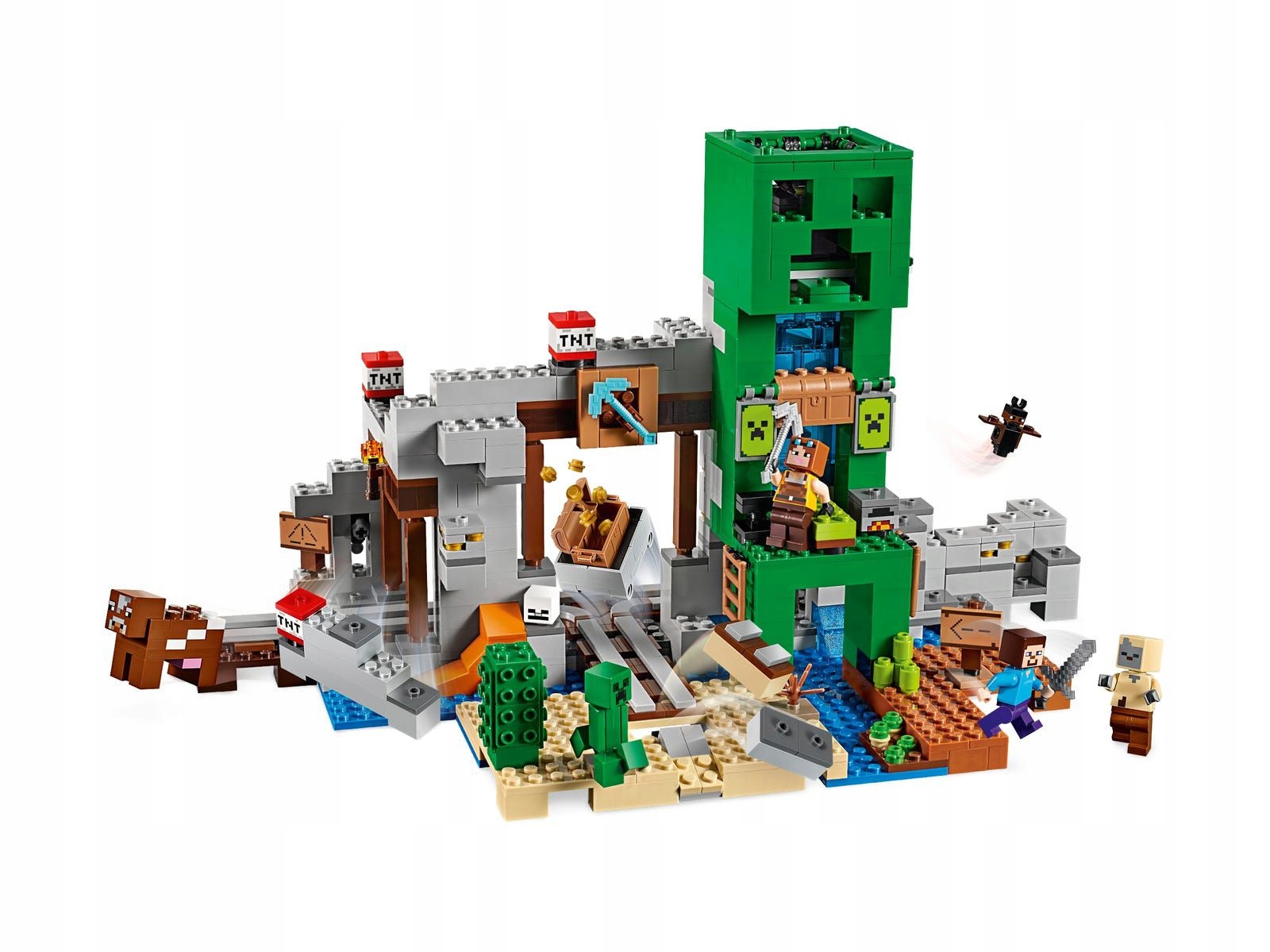 LEGO Minecraft 21155 Kopalnia Creeperów Marka LEGO