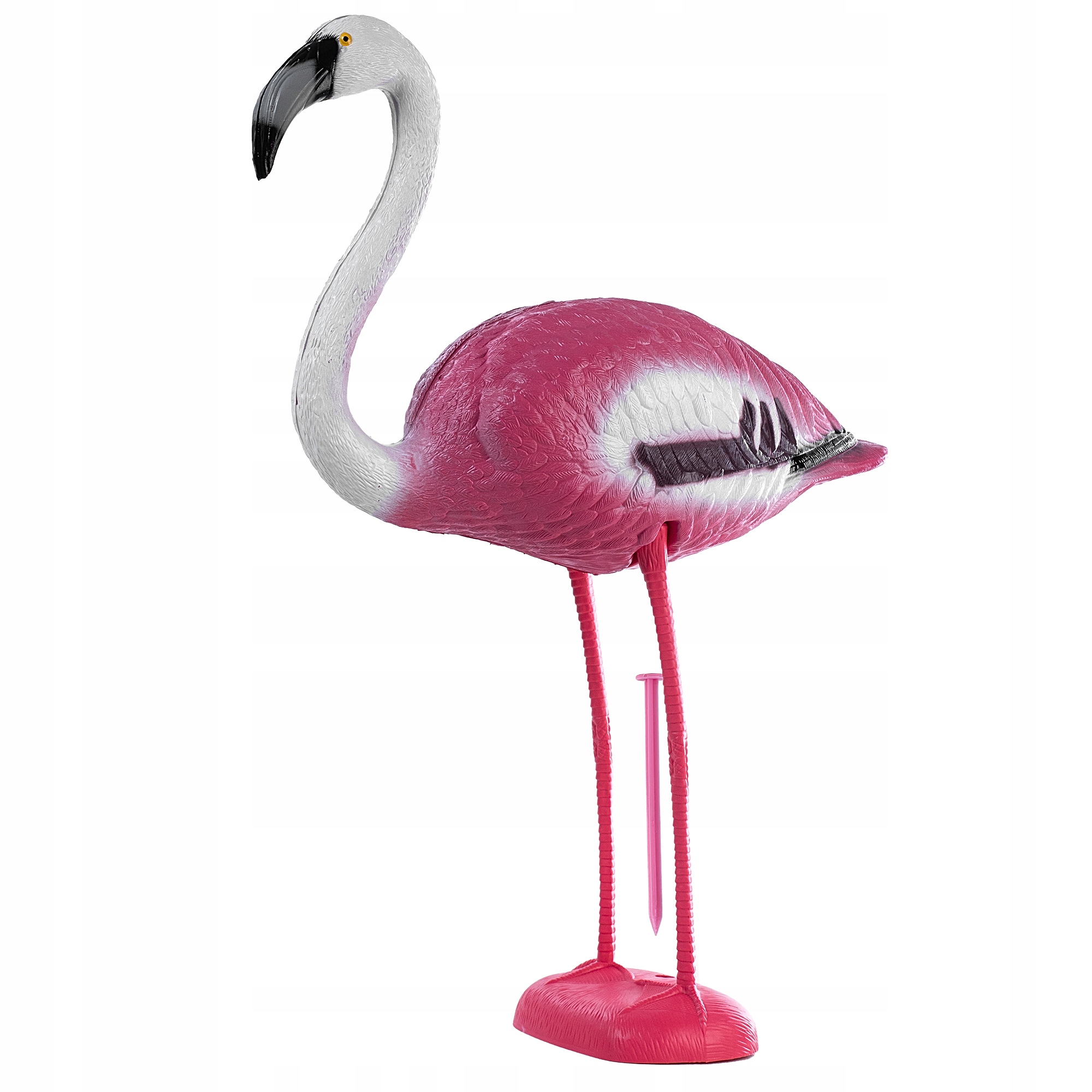 Figurka Zahradní Ozdoba Pták Plameňák 80 cm Dekorace Do Zahrady Velká