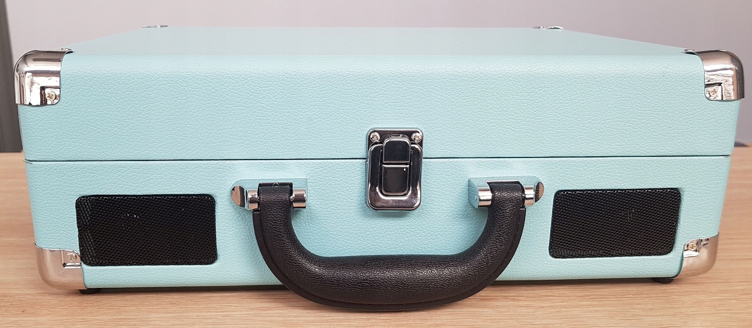 NIEBIESKI GRAMOFON MAJESTIC TT 28 USB SD AUX Model TT 28