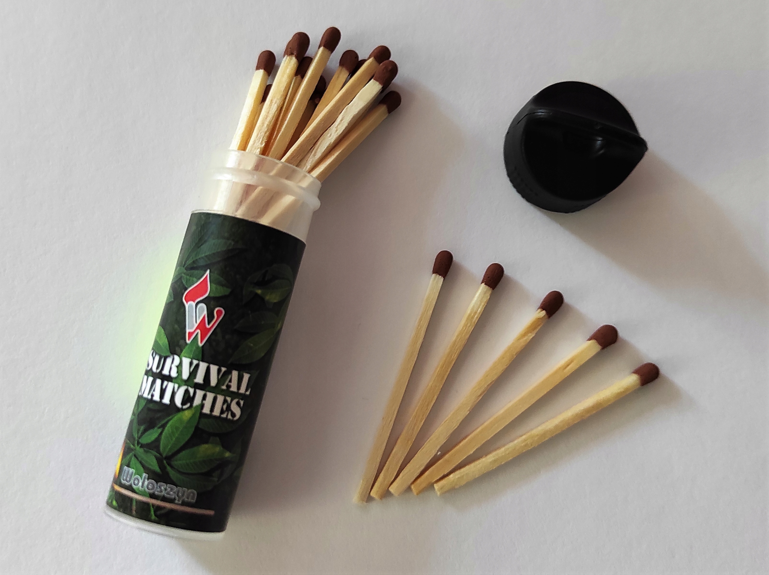 

Zapałki Surviwalowe Kowbojskie w pojemniku 20 szt