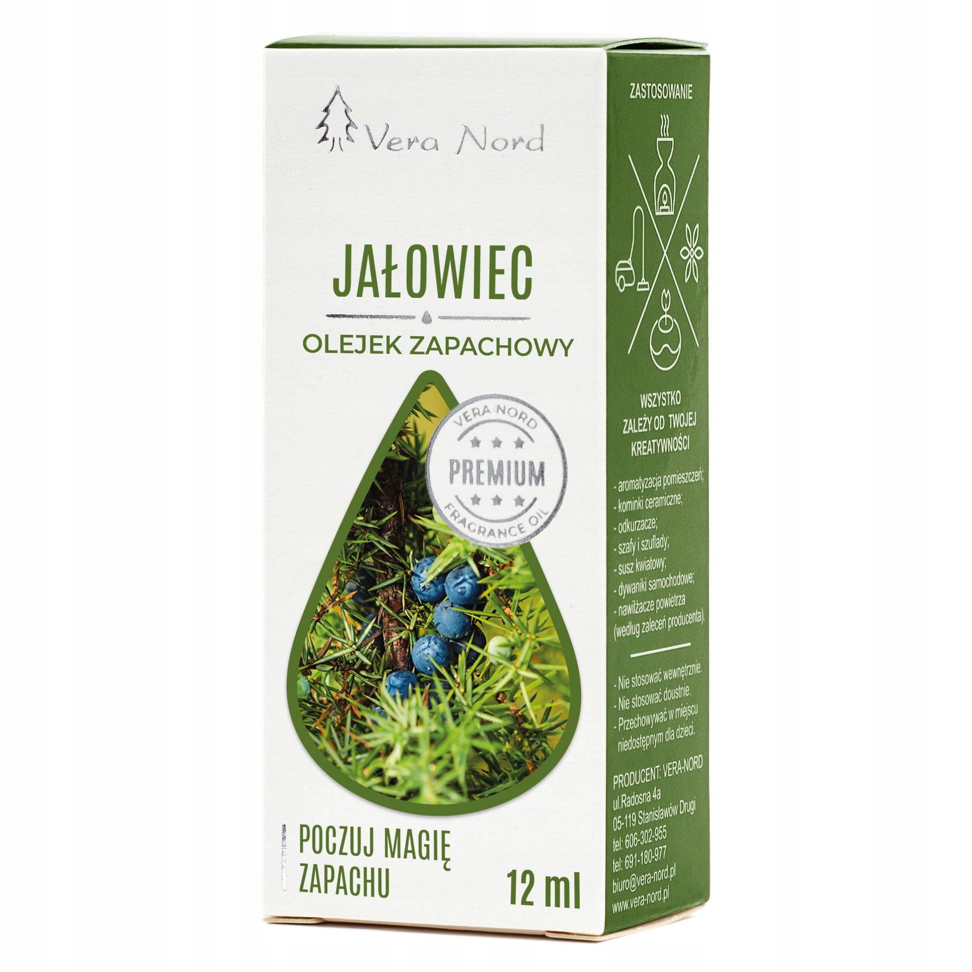 

Olejek zapachowy vera nord Jałowiec
